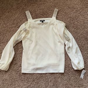 NWT Ivory Blouse from Dressbarn
